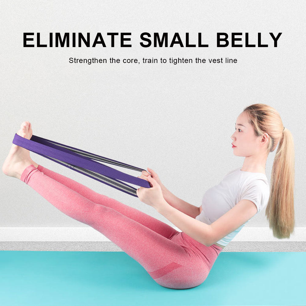 Set de Bandas de Resistencia de Tela - 3 Niveles de Intensidad para Fitness en Casa